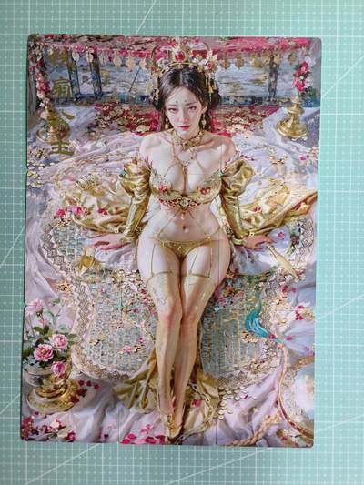 C先生卡牌  第7期 豪杰传亲签·五虎征鸾亲签·西游姬亲签·九州芳华志亲签（持续收拍品。。欢迎送拍） - 【九拼】燎原刷子《妖姬传》铁扇公主