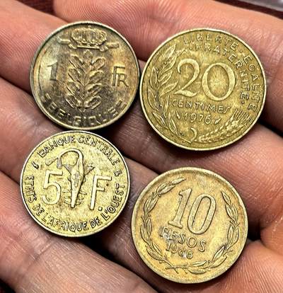 南宋泉阁俄币 外币 国币 专场第十四期【送拍无额外佣金】 - 外币一组四枚 通货好品