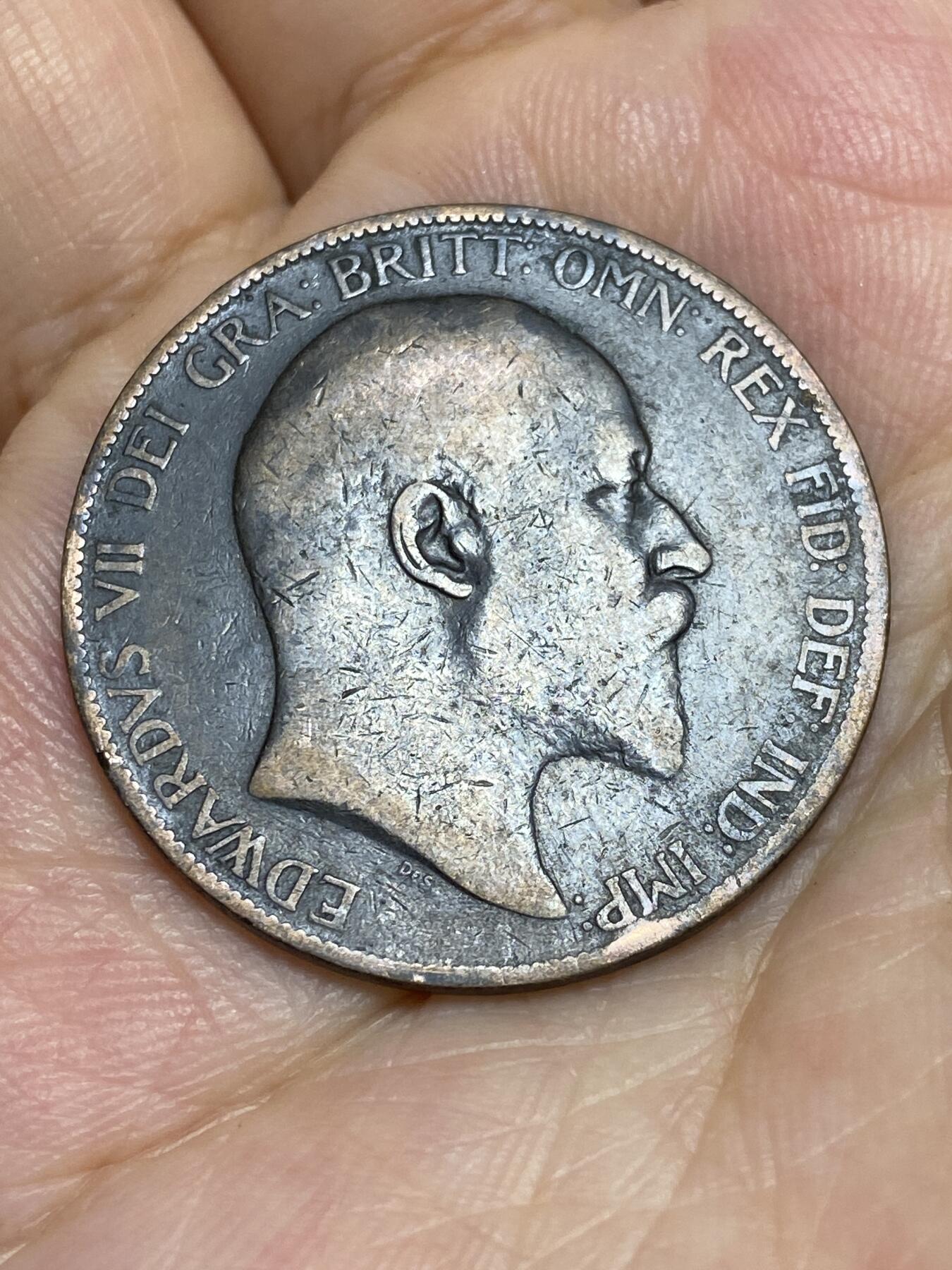 2025年第六十六场(总第九十二场）外国好品散币(免佣金) 英国🇬🇧1903年1便士(爱德华七世时期)