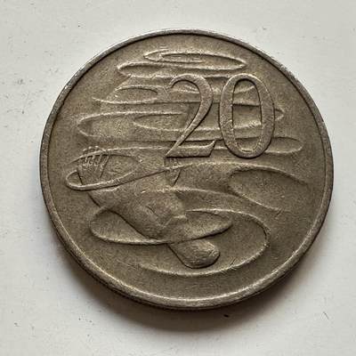 🌹外币初藏🌹🐯2025年第76场  周二无佣金特价场 - 澳大利亚1978年20分