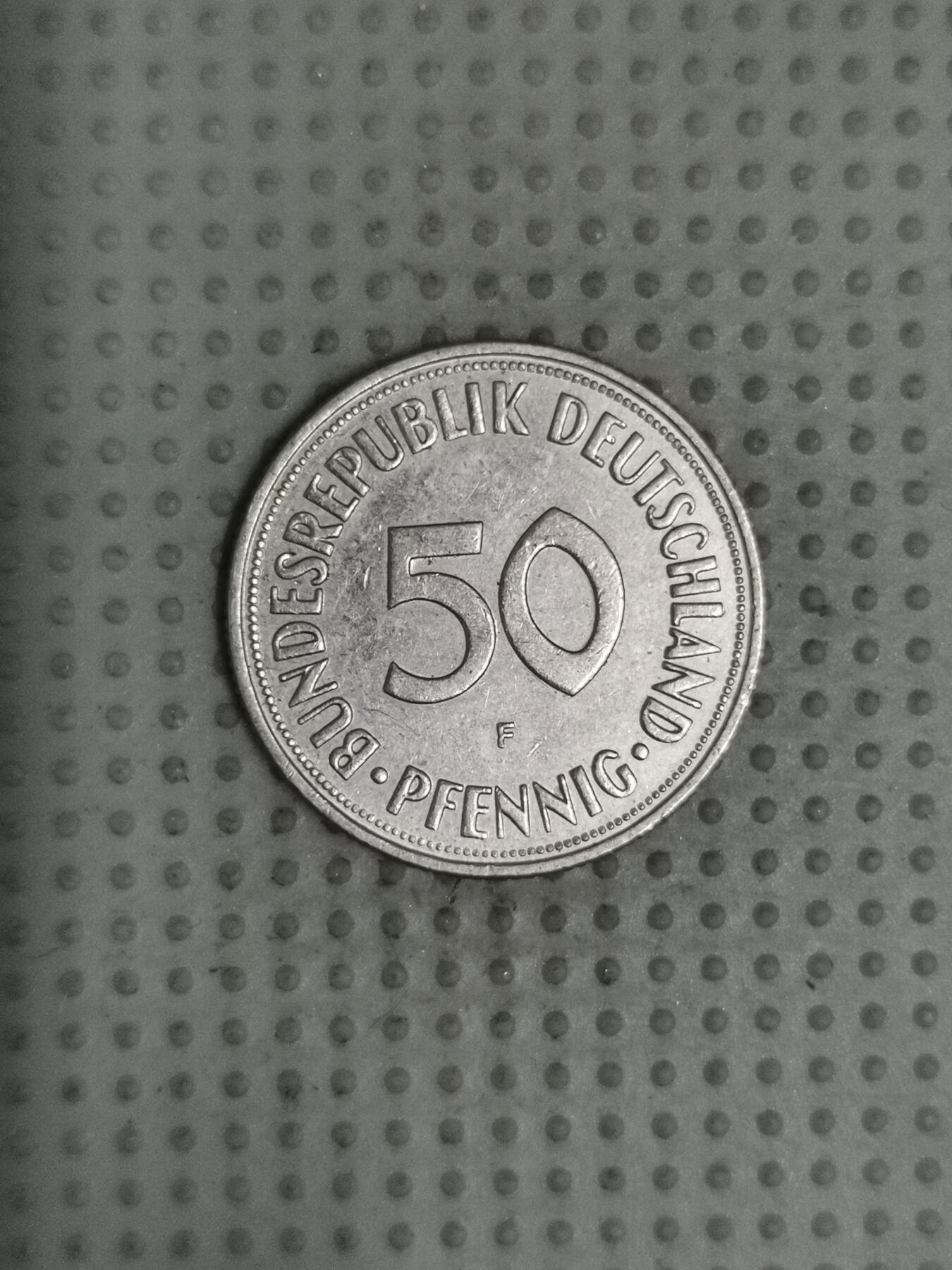2025年第64场各国散币拍卖（总第64场） 德国1950年50芬尼
