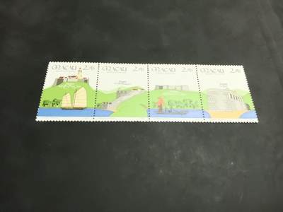  博彦收藏8月2日邮票专场 - 澳门保安部新全 有黄 上品
