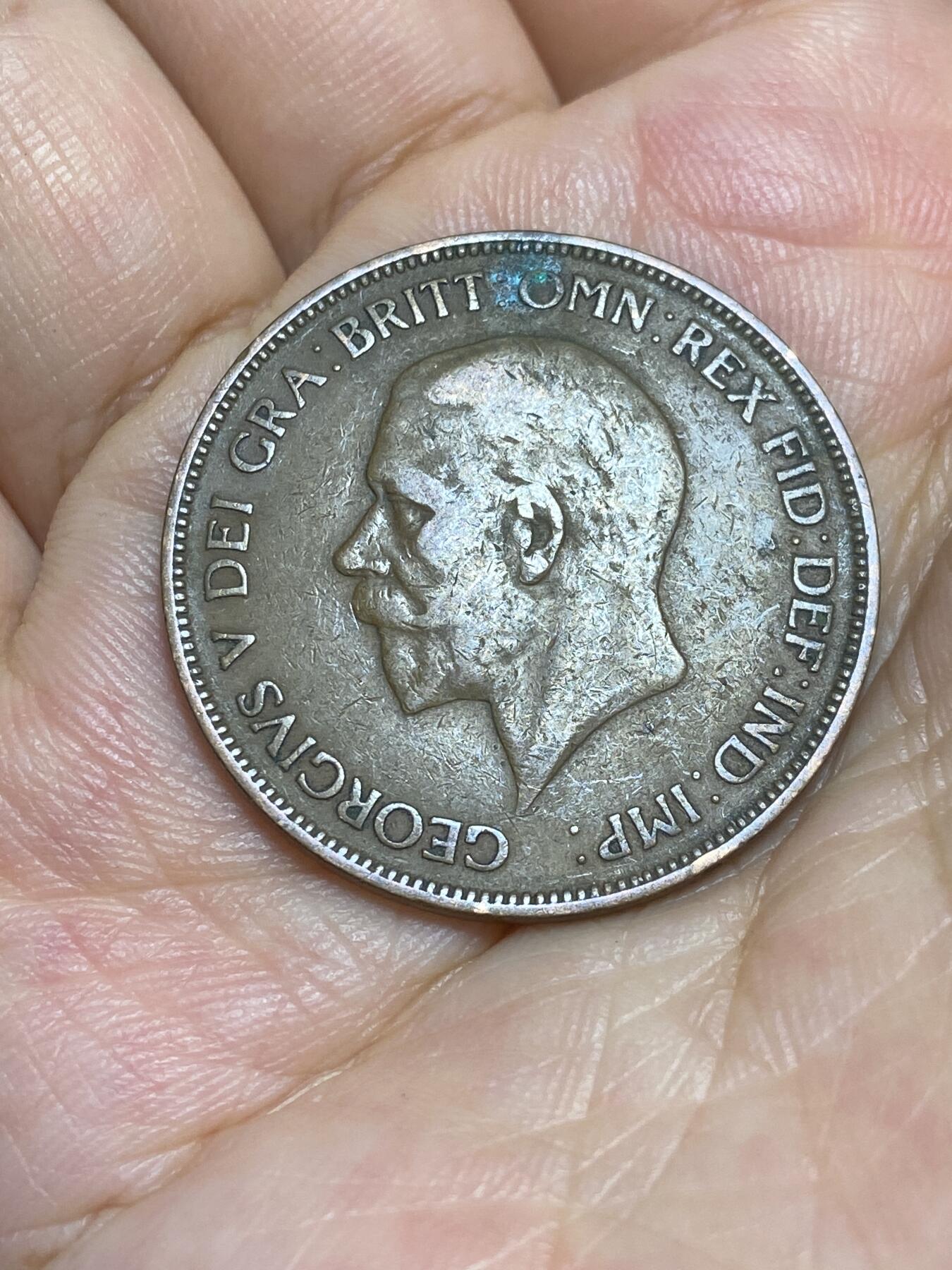 2025年第六十六场(总第九十二场）外国好品散币(免佣金) 英国🇬🇧1936年1便士(乔治五世逝世年，第三版关门年)