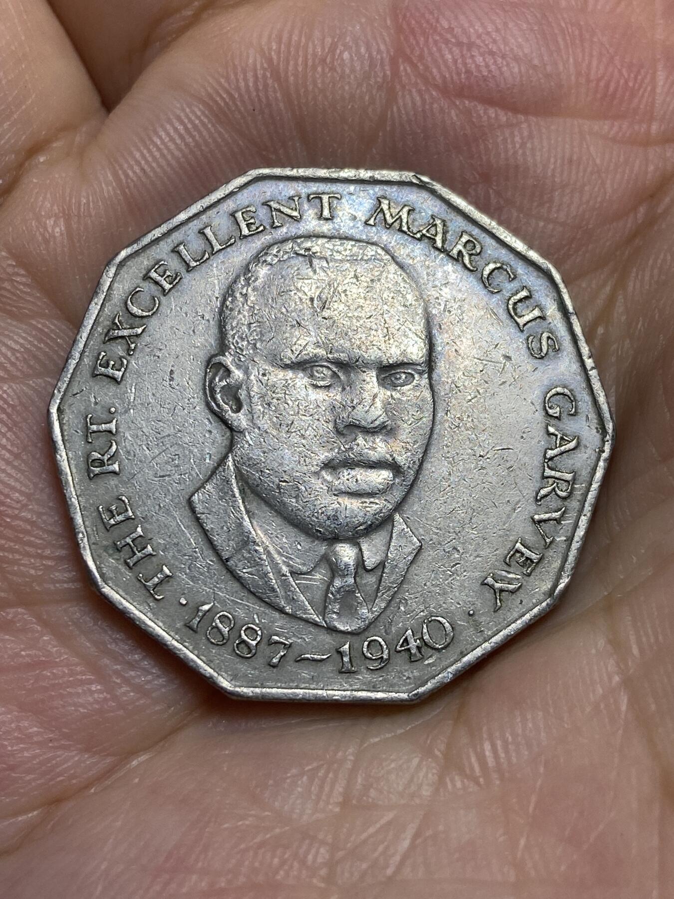 2025年第六十六场(总第九十二场）外国好品散币(免佣金) 牙买加🇯🇲1975年50分大币(宽字体首发年)