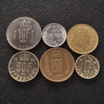 【全场包邮】纯粹捡漏拍443场 - 卢森堡各年份6枚套币