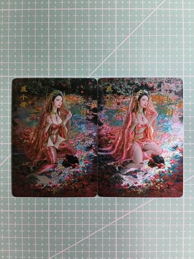 C先生卡牌  第7期 豪杰传亲签·五虎征鸾亲签·西游姬亲签·九州芳华志亲签（持续收拍品。。欢迎送拍） - 【折光】燎原刷子《妖姬传》聂小倩  双服饰