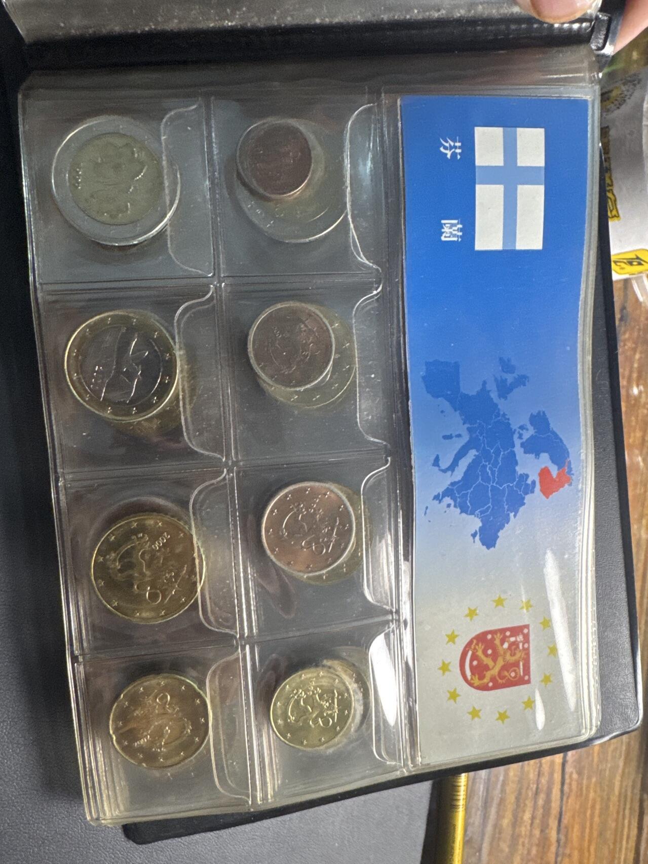 ❤️【币观天下】❤️ 第317期钱币拍卖- 2025.7.18周五晚上6点半场-长期征集拍品 欧洲12国欧元册带2欧元