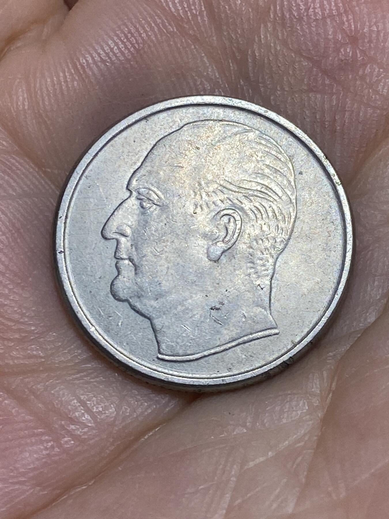 2025年第六十六场(总第九十二场）外国好品散币(免佣金) 好品–挪威🇳🇴1961年50欧尔(奥拉夫五世时期，埃尔克猎犬图案)