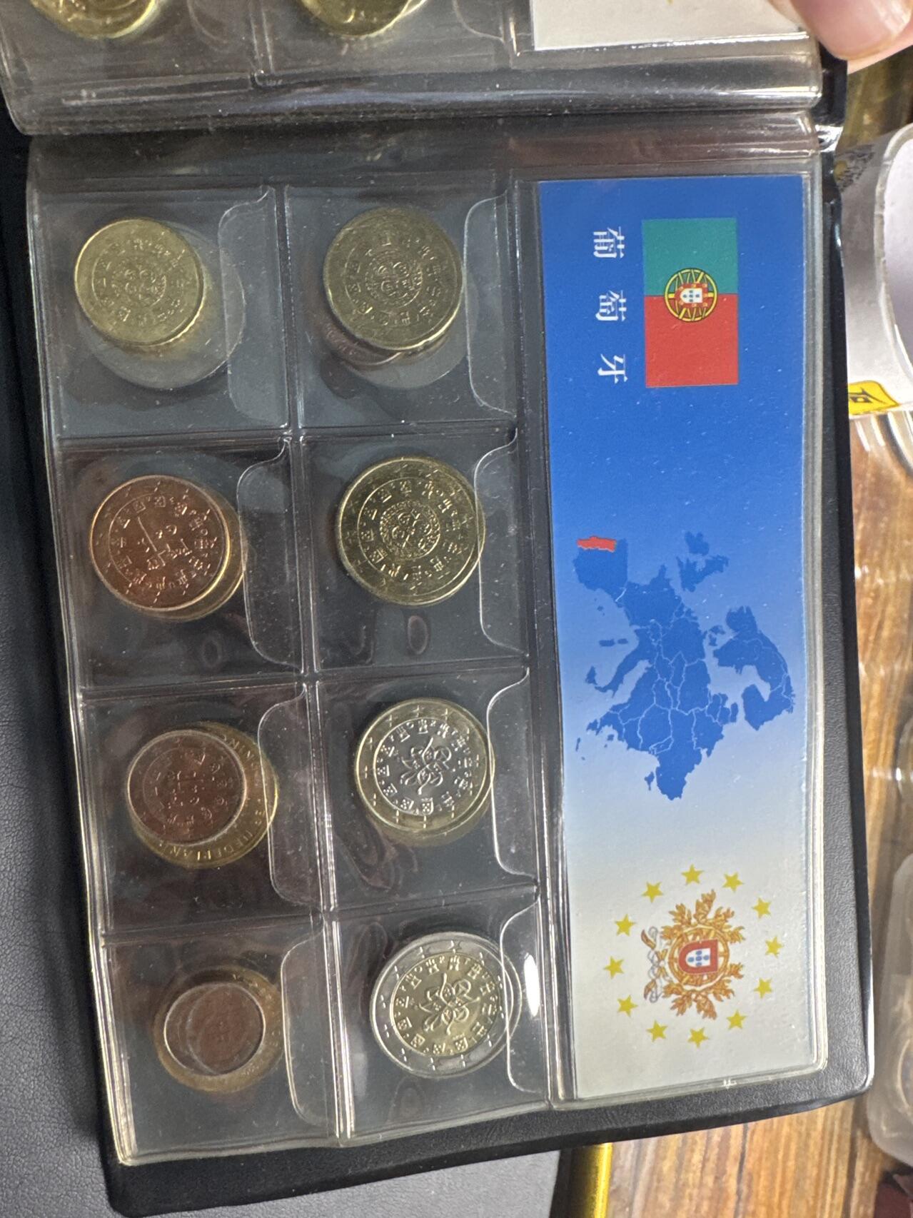 ❤️【币观天下】❤️ 第317期钱币拍卖- 2025.7.18周五晚上6点半场-长期征集拍品 欧洲12国欧元册带2欧元