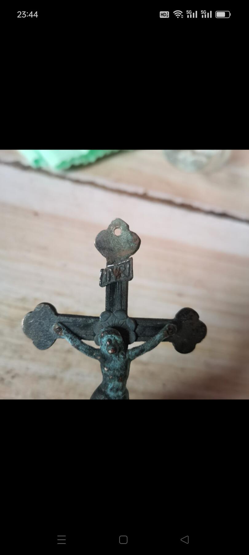 基督教十字架一个，品相如图，做工精致，保老保真