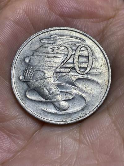 2025年第六十六场(总第九十二场）外国好品散币(免佣金) - 澳大利亚🇦🇺1977年20分(伊丽莎白二世中年花冠)