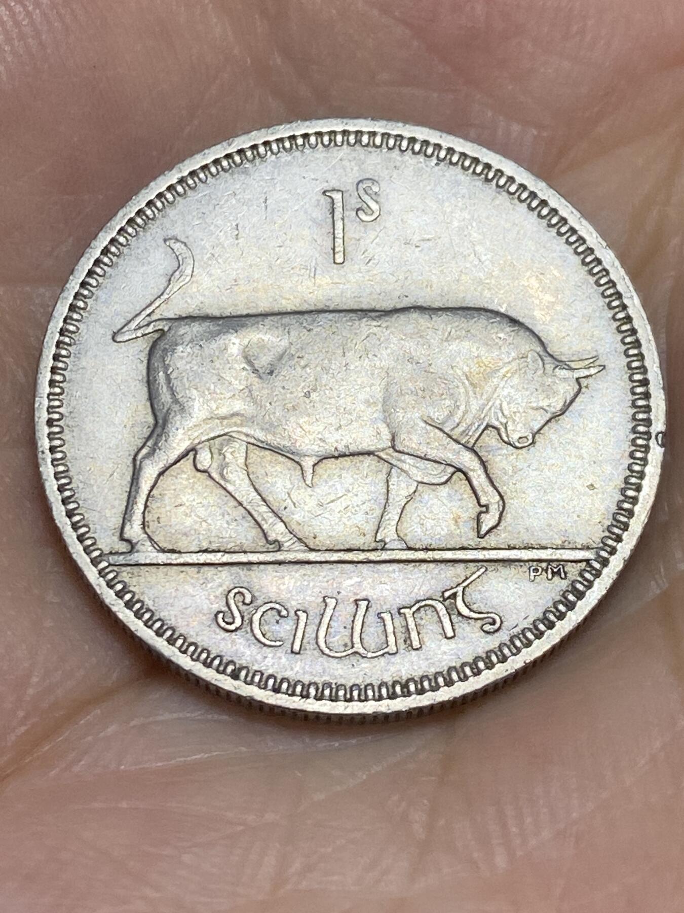 2025年第六十六场(总第九十二场）外国好品散币(免佣金) 好品–爱尔兰🇮🇪1962年1先令(共和国时期第一套第二版)