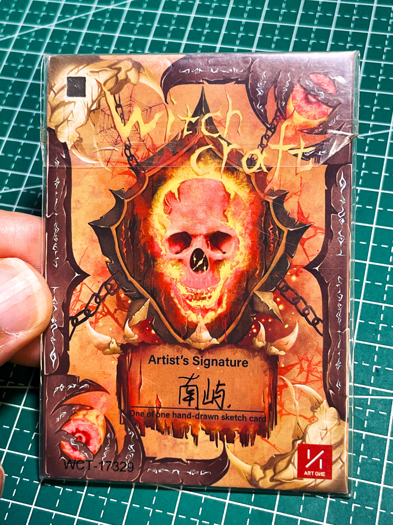 显眼宝23期 都是自己玩的卡 【手绘亲签 1/1】2024 ART ONE手绘卡 精灵 南屿亲签