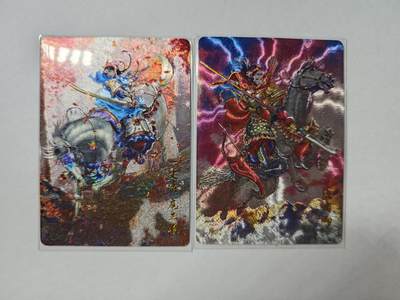 开心玩卡，快乐生活(第四期) - 百里 荡寇志测试卡 冷烫粗闪2张