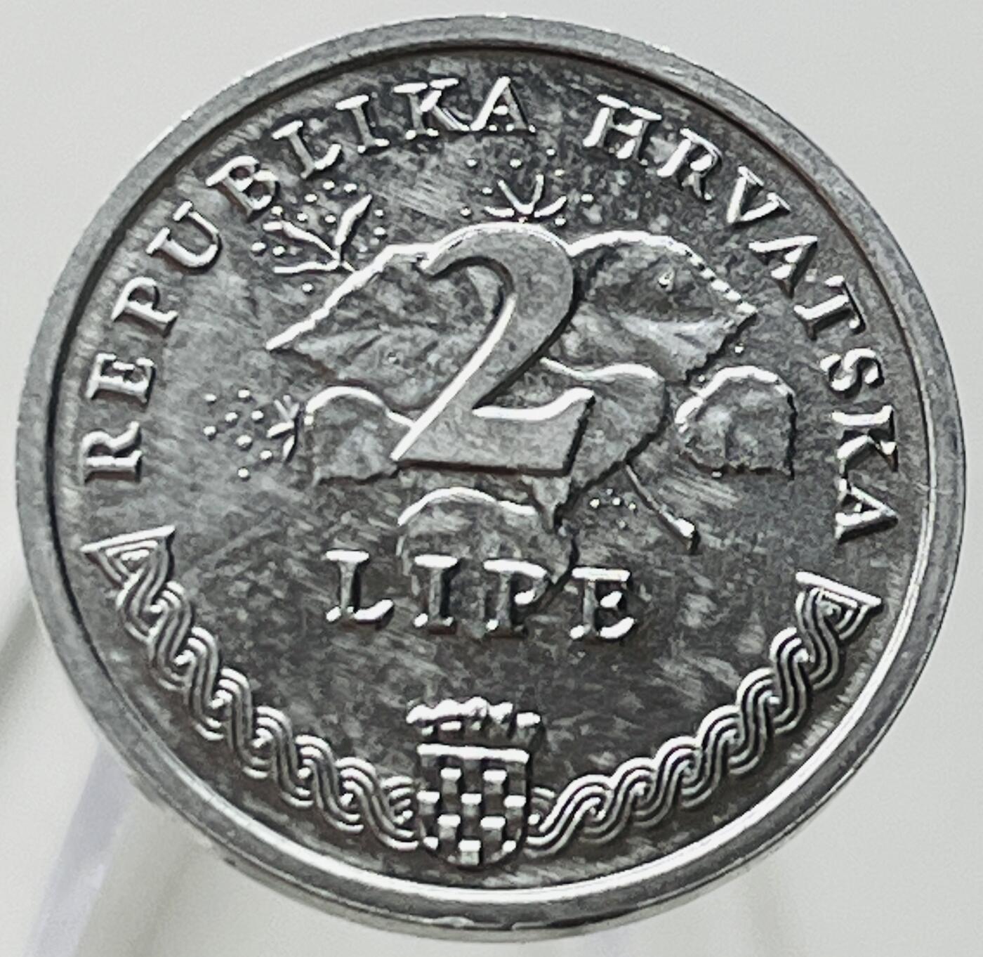 神仙姐姐-中外币专场17 1995年克罗地亚2利帕