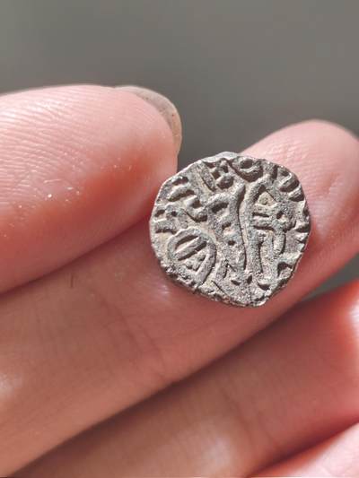 星盘世界钱币7.23古典币专场，本场精品的islamic比较多 - 古印度瘤牛骑士型银币3.3g