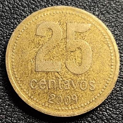 泉币菌-第54场-各国散币场 - 阿根廷25分铜币 艾利斯市政厅 24mm