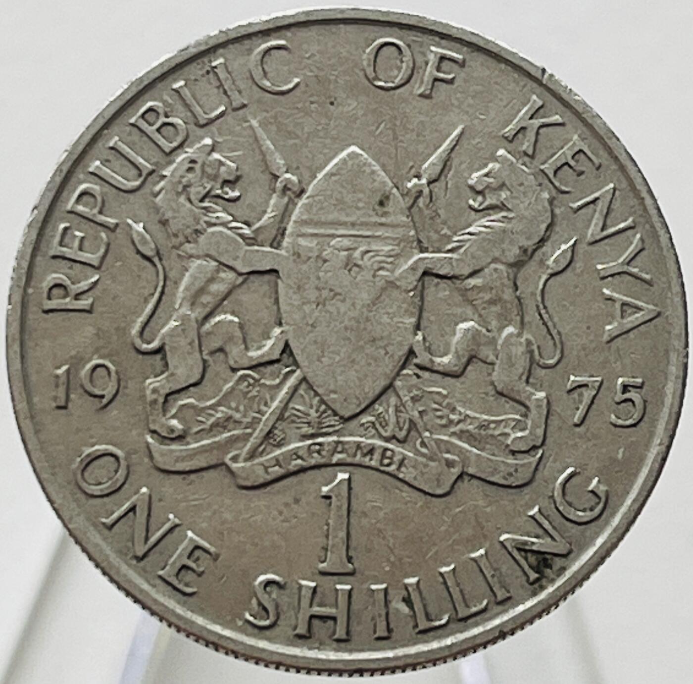 神仙姐姐-中外币专场17 1975年肯尼亚1先令
