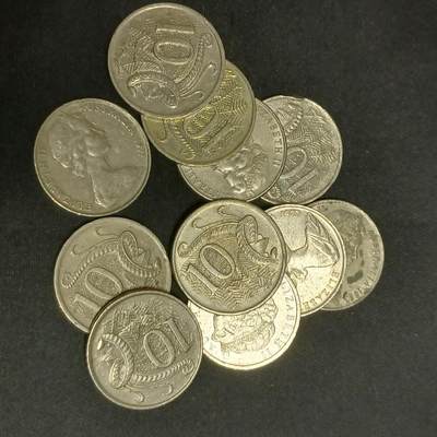 【游宝拍卖】乙巳蛇年58期 周一集拍 - 澳大利亚10分 D组