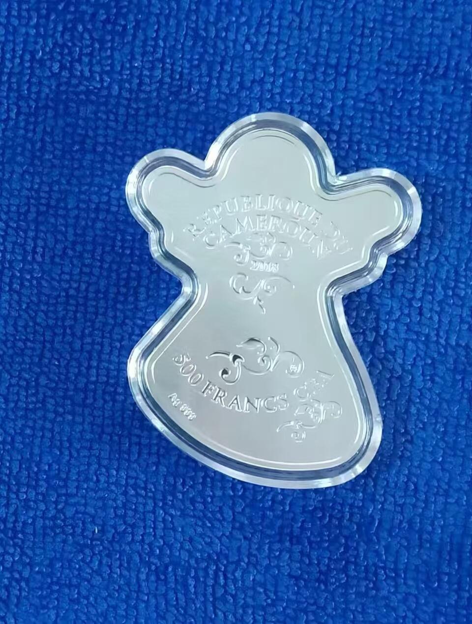 ❤️【币观天下】❤️ 第317期钱币拍卖- 2025.7.18周五晚上6点半场-长期征集拍品 【七夕情人节礼物】喀麦隆2018,