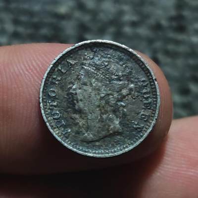 1891年香港维多利亚五仙银币 - 1891年香港维多利亚五仙银币