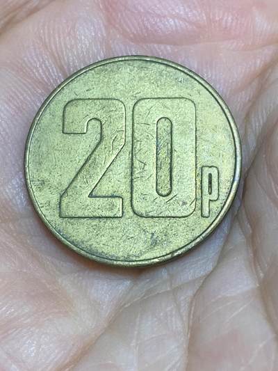 2025年第六十六场(总第九十二场）外国好品散币(免佣金) - MAYGAY 20便士自动贩售机代币