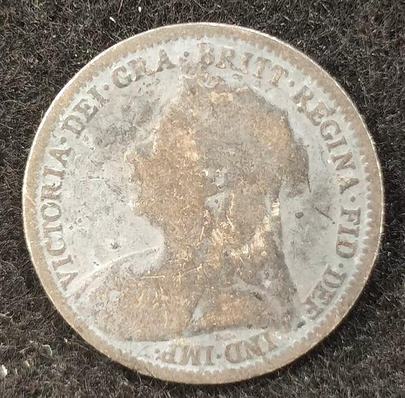 G&W世界散币，银币处理专场（第24场） 英国1898年3便士  银币