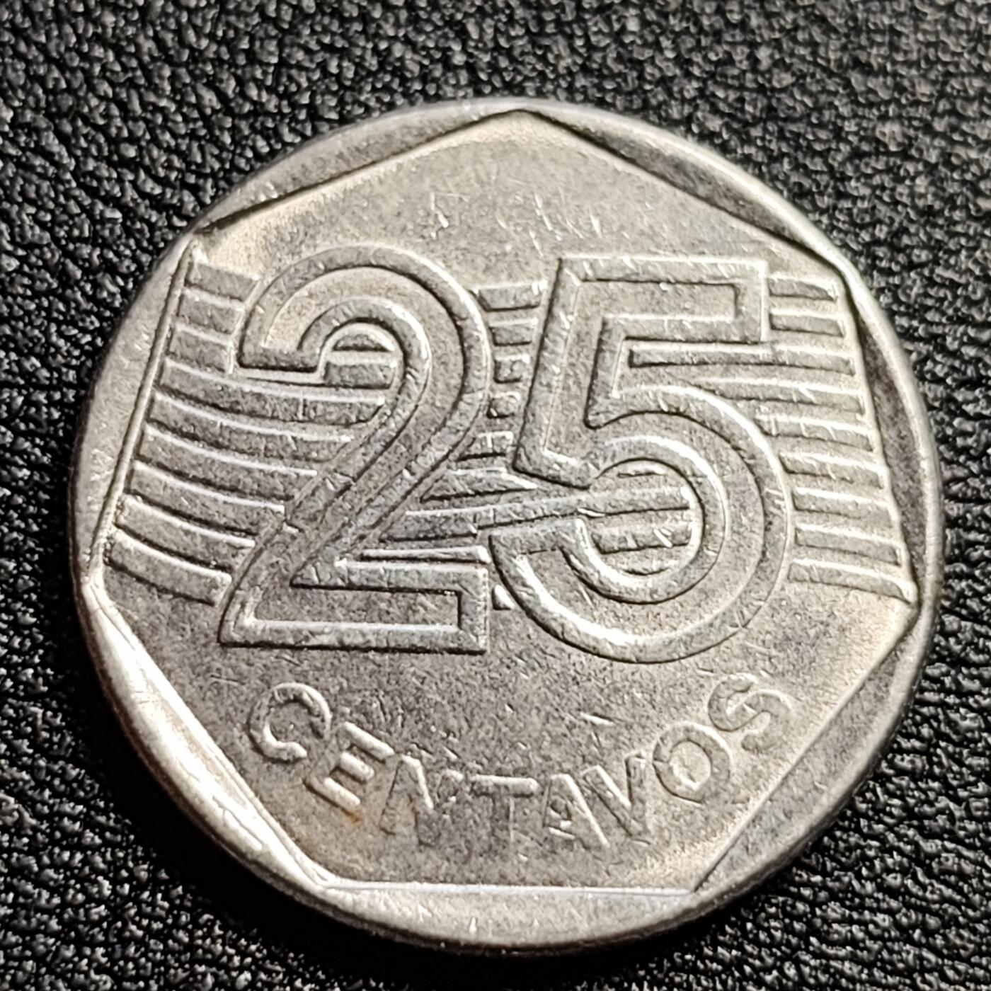 泉币菌-第54场-各国散币场 巴西1995年10分 25分 巴西女神纪念币 