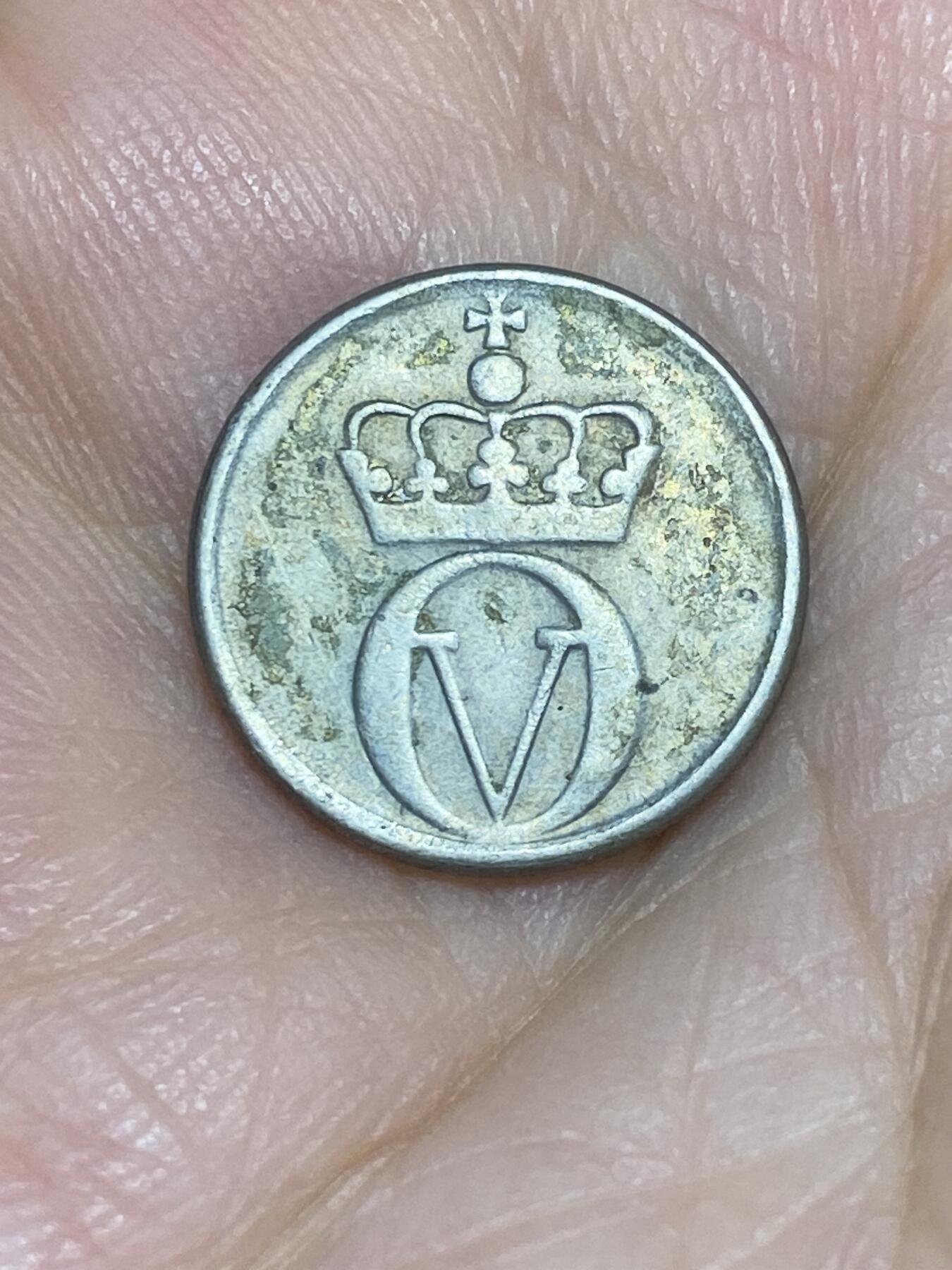 2025年第六十六场(总第九十二场）外国好品散币(免佣金) 挪威🇳🇴1961年10欧尔(奥拉夫五世时期)
