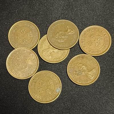 【游宝拍卖】乙巳蛇年58期 周一集拍 福袋卡包 - 香港5毫 E组