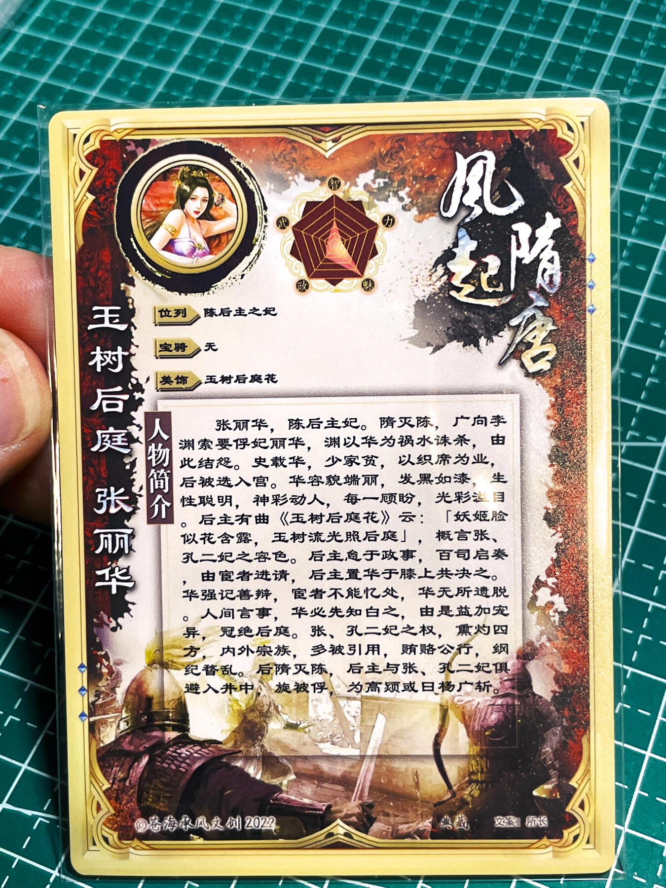 显眼宝23期 都是自己玩的卡 苍海承风 凤起隋唐 张丽华粗闪  1张    63*88