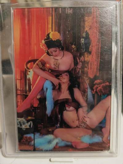 阳大大卡牌超级大甩拍第62期（周五晚上九点截拍，持续收拍品，进群福利早知道） - 赵家姐妹 赵合德&赵飞燕真人版 双面硬卡 带卡夹