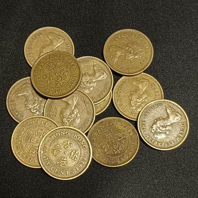 【游宝拍卖】乙巳蛇年58期 周一集拍 福袋卡包 - 香港5毫 C组