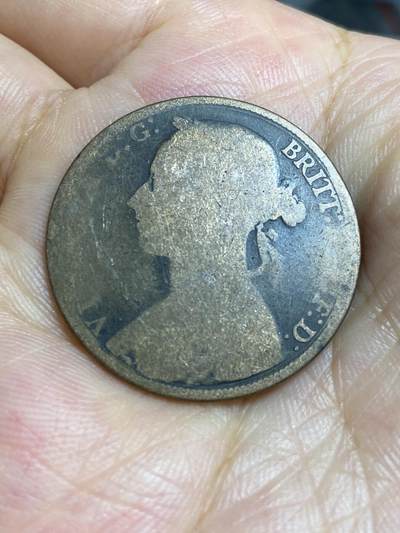 2025年第六十七场(总第九十三场）外国好品散币(免佣金) - 英国🇬🇧1886年1便士(维多利亚女王中年，第三版)