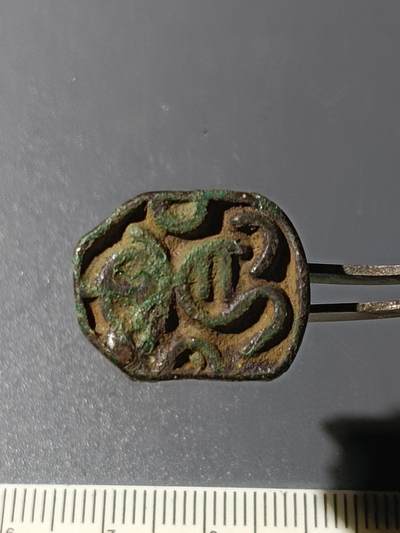 53期回流戒指饰品杂件纪念章丝路钱币专场 - 铜件