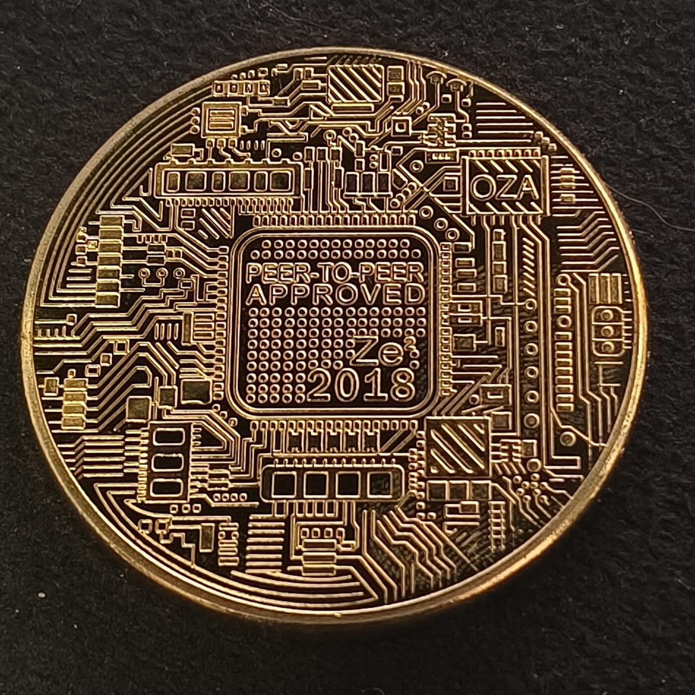 纪念章】中国2018年比特币精制纪念章- 纯粹钱币- 纯粹钱币- 麦稀奇