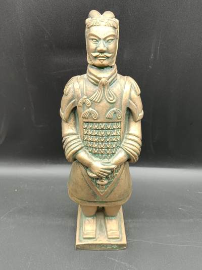 53期回流戒指饰品杂件纪念章丝路钱币专场 - 工艺品兵马俑