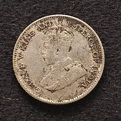 【全场包邮】纯粹捡漏拍443场 - 英属海峡1926年乔治五世10分银币