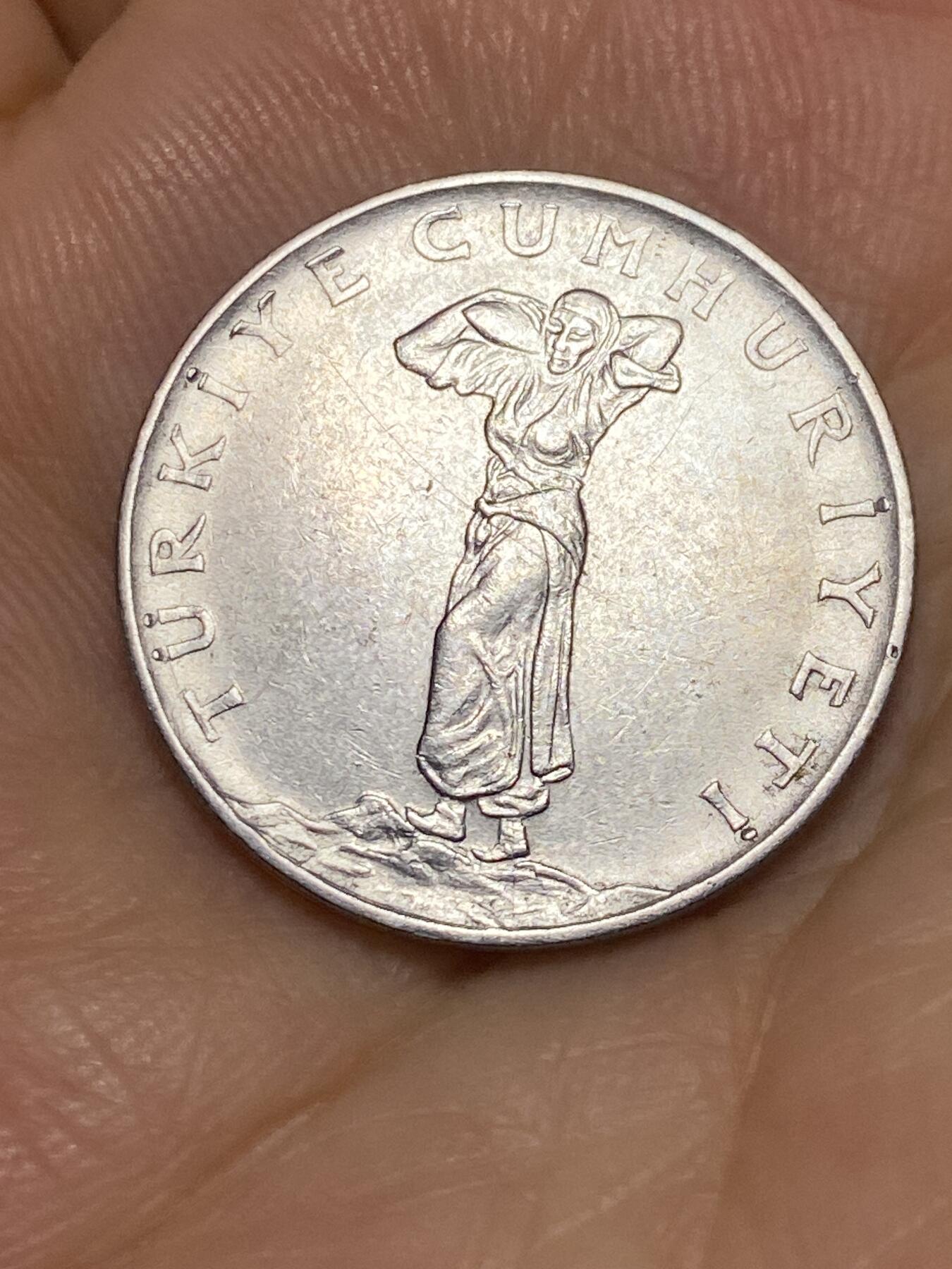 2025年第六十七场(总第九十三场）外国好品散币(免佣金) 土耳其🇹🇷1968年25库鲁(第三版减重版，4.0g)