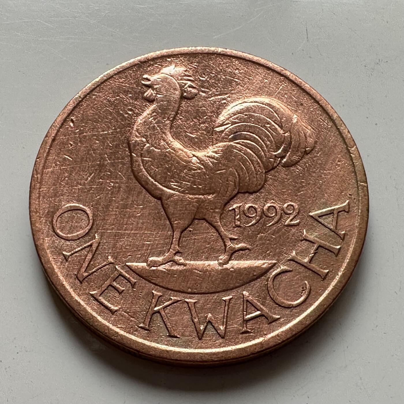 🌹外币初藏🌹🐯2025年第77场  每周二四六晚8️⃣点 接代拍 马拉维1992年一卡瓦查