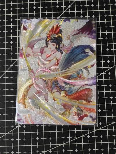 铃鹿第五期（提示一：自制卡难免瑕疵，可能存在撞角爆边等出厂瑕疵，介意慎拍；提示二：参拍请慎重，跑单押金不退的）） - 燎原生肖粗闪特卡酉鸡