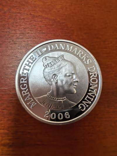 长老汇蛇年精选第二十三场拍卖 2006丹麦安徒生童话“影子”10克朗精制银币，1盎司999银