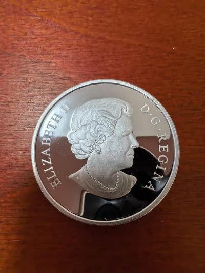 长老汇蛇年精选第二十三场拍卖 2012加拿大龙年精制银币，1盎司999银