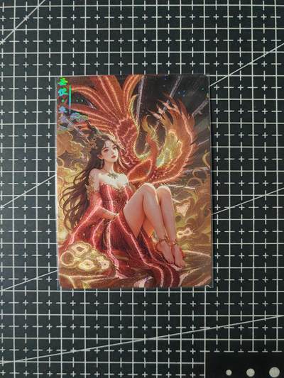 铃鹿第五期（提示一：自制卡难免瑕疵，可能存在撞角爆边等出厂瑕疵，介意慎拍；提示二：参拍请慎重，跑单押金不退的）） - 卡乐圣使朱雀