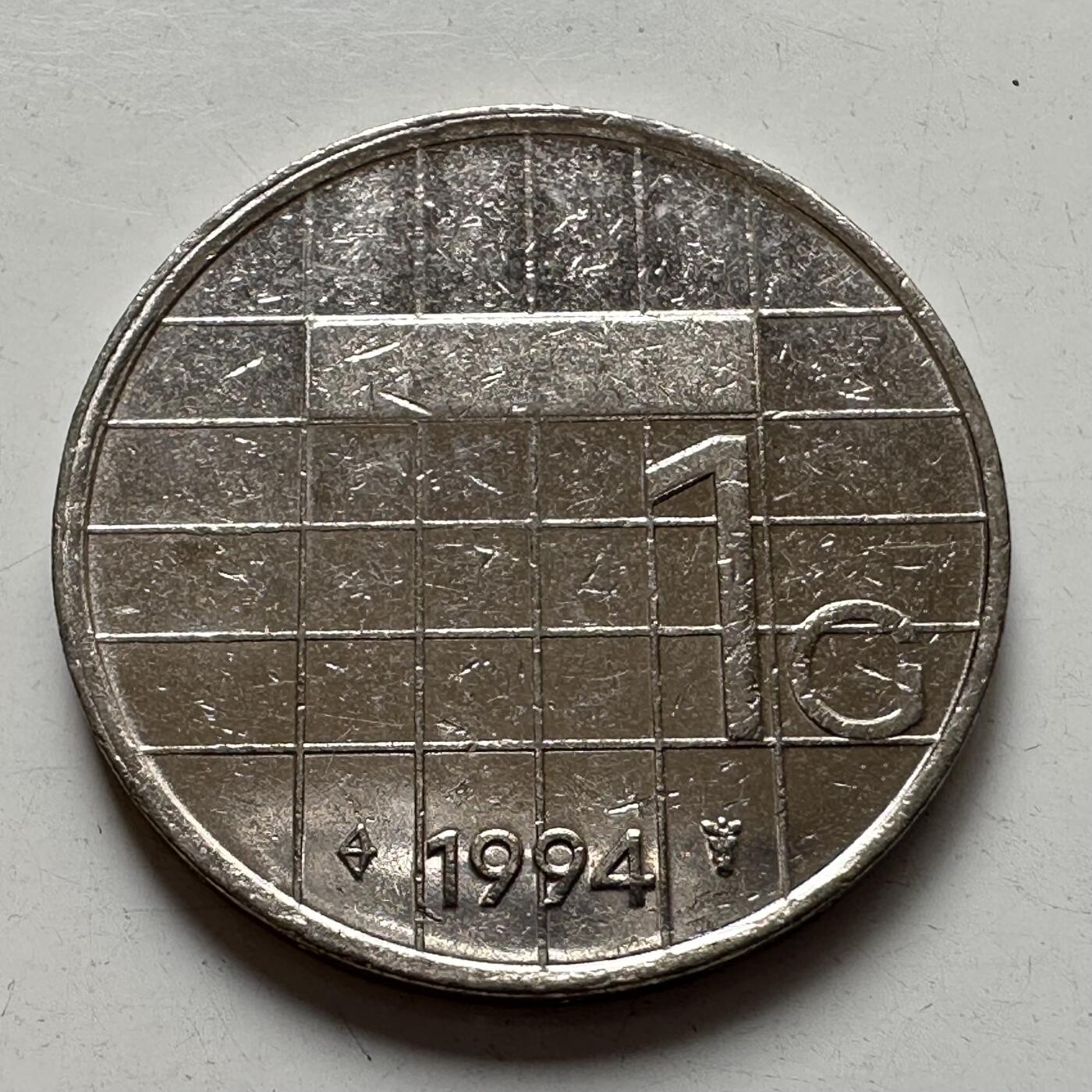 🌹外币初藏🌹🐯2025年第77场  每周二四六晚8️⃣点 接代拍 荷兰1994年一盾