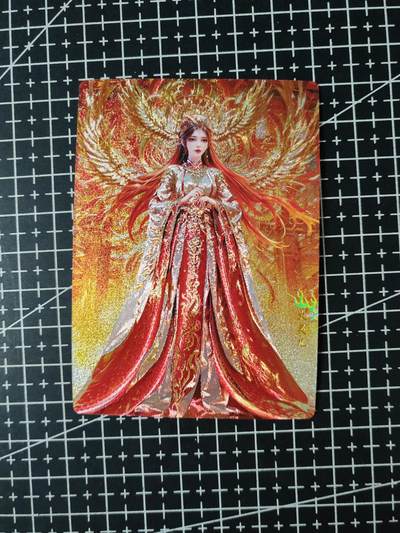 铃鹿第五期（提示一：自制卡难免瑕疵，可能存在撞角爆边等出厂瑕疵，介意慎拍；提示二：参拍请慎重，跑单押金不退的）） - 火灵儿粗闪单卡