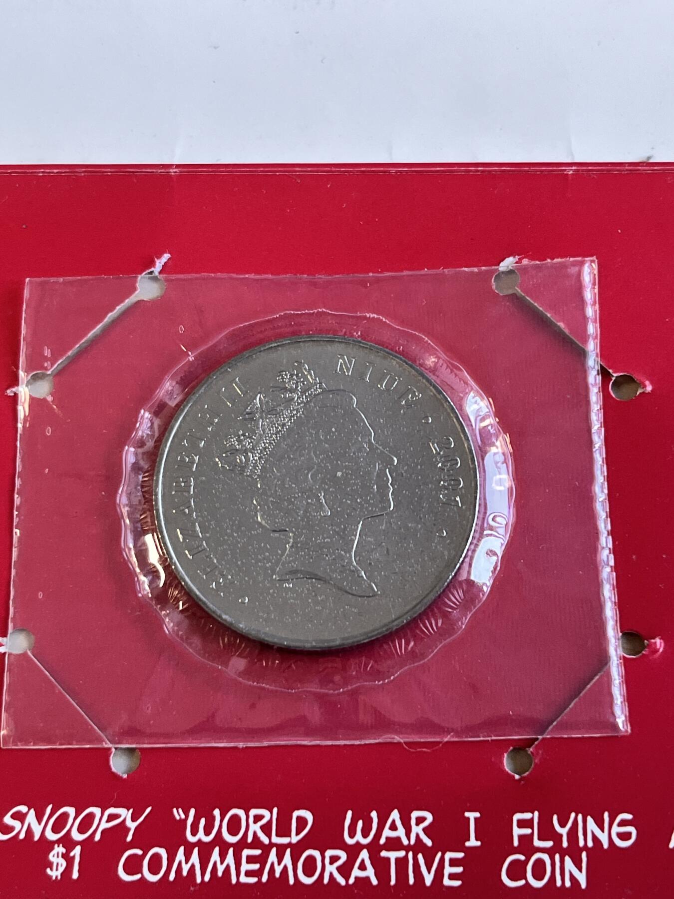 第166期拍卖【长期征集拍品】 卡装纽埃2001年史努比纪念币