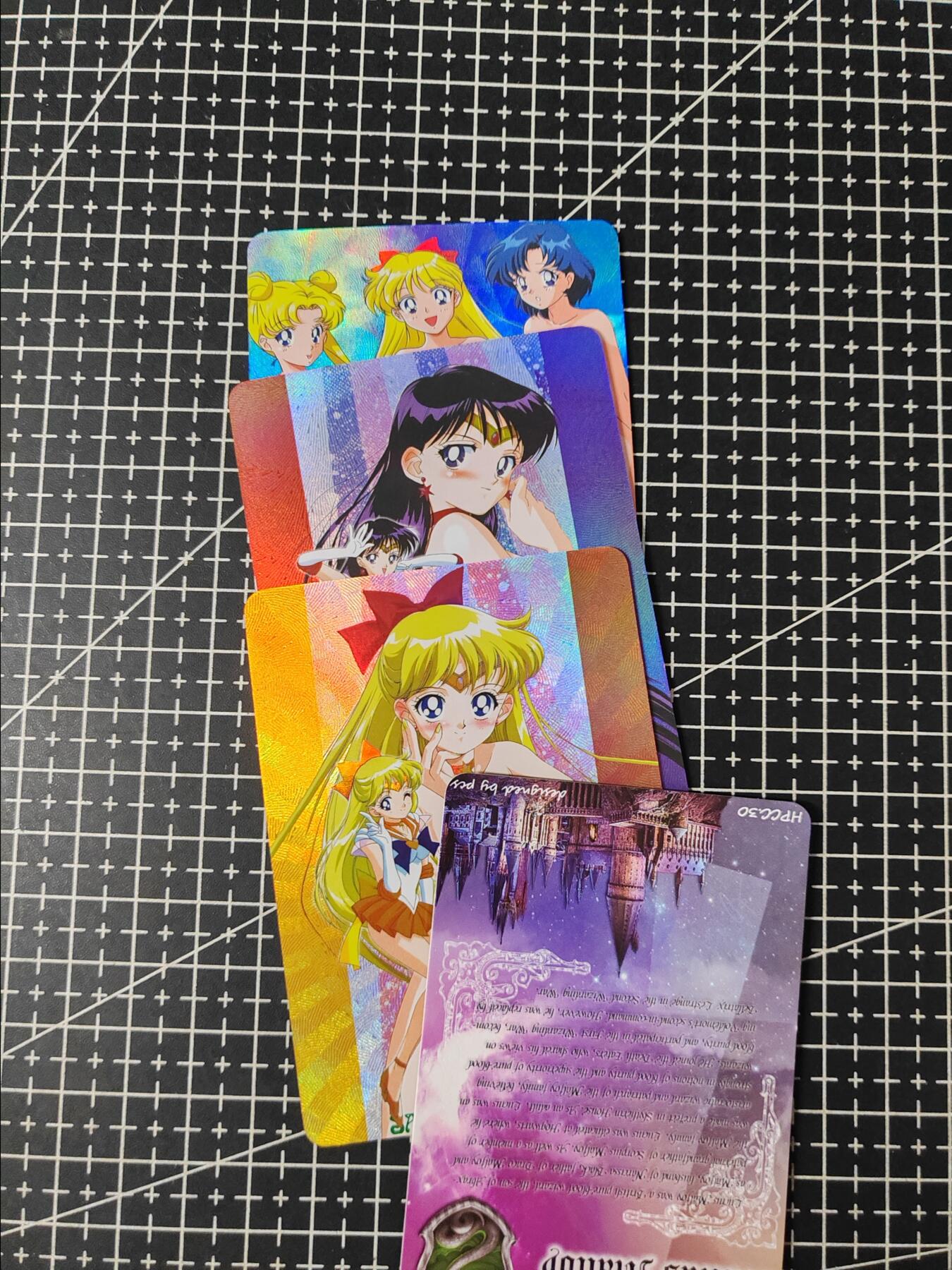 铃鹿第五期（提示一：自制卡难免瑕疵，可能存在撞角爆边等出厂瑕疵，介意慎拍；提示二：参拍请慎重，跑单押金不退的）） 美战艺术小套卡彩闪