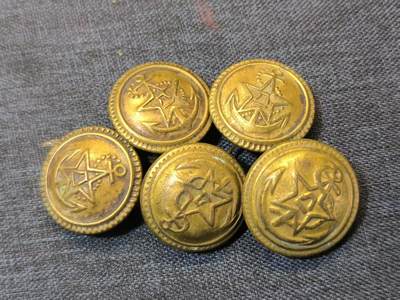 古林万国勋赏☆☆爱藏☆☆精品第二期-分享拍场赚佣金 - su-M五零式海军干部常服纽扣一套