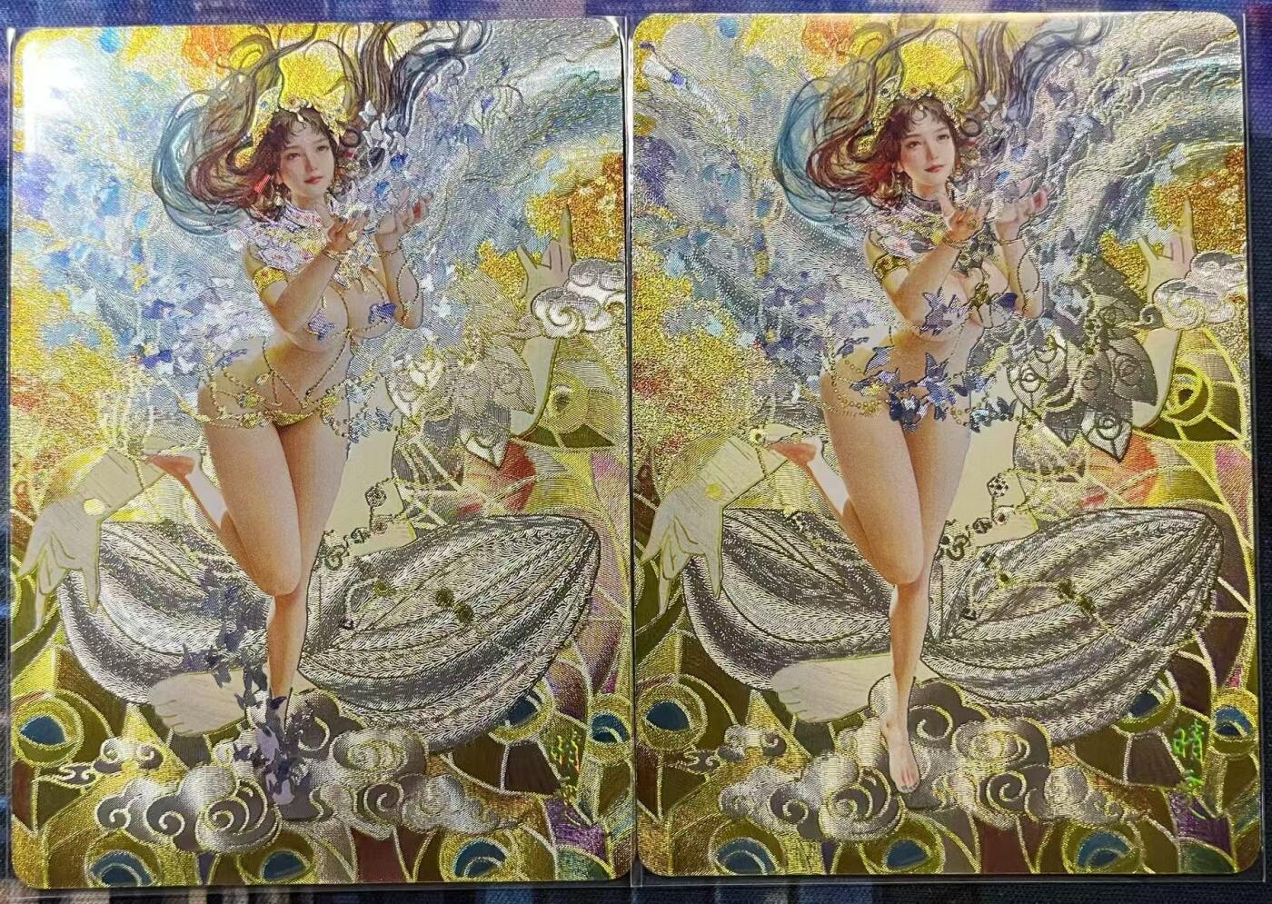 阳大大卡牌超级大甩拍第62期（周五晚上九点截拍，持续收拍品，进群福利早知道） 焱卡文化 燎原卡牌-刷子ST_Brush 太虚幻境-SP003 晴雯 粗闪双服饰2张